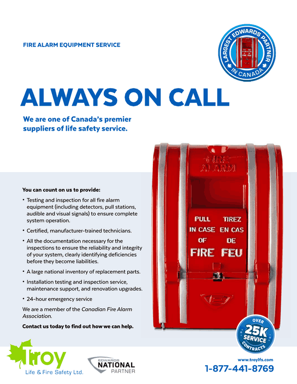 Fire Alarm Equipment Service