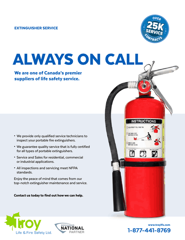Portable Fire Extinguisher Service