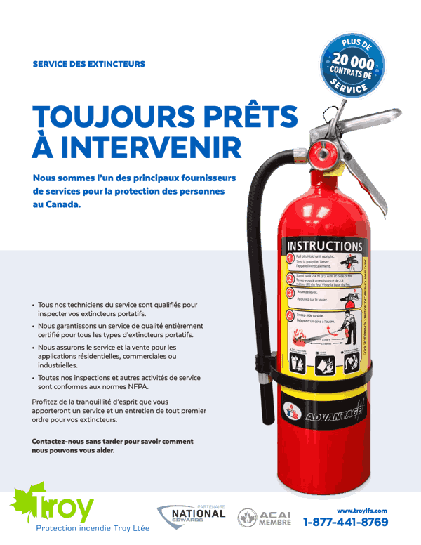 Extincteurs D’incendie Portatifs
